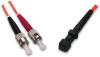 mt-rj to st fiber optic patch cords multimode singlemode 62.5 50 9 62.5/125 50/125 9/125 micron microns duplex