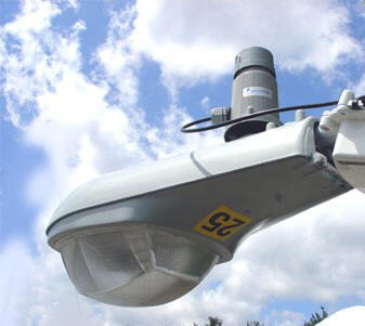 The 280 Series Streetlight Power Source converts streetlight AC power to several standard DC power levels, including PoE easily installs between the photocontrol and the streetlight receptacle providing constant AC and or DC voltages to pole mounted devices, such as WiFi WiMax radios security cameras cctv, sensors fisher pierce owl