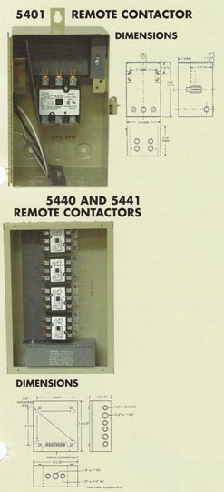 tork 5440 5401 5441 40 amp contactors remote contactor use for lighting loads, exhaust fans, electric heaters, hot water heaters, refrigeration, ambient defrosting