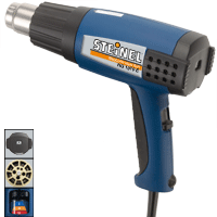 steinel heat gun hl 1910 e 34830 variable temperature electronic heat guns thermocouple control